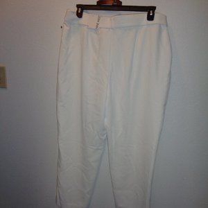 Nine West Belted Tapered Ankle Pants XL NWT